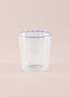Hermia Vaso de Vidrio Azul 300 ml
